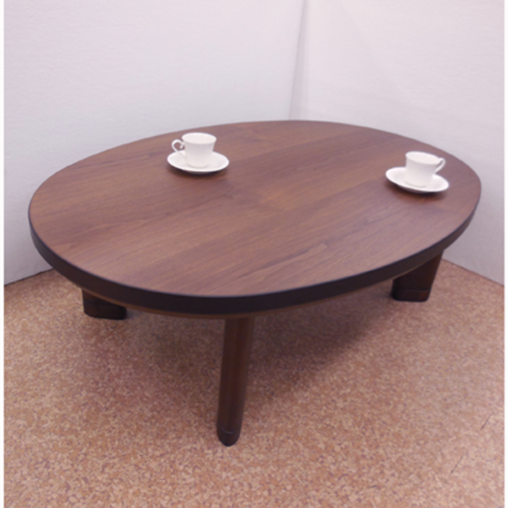 楕円こたつテーブル日本製120・ヒーター付き限定特価インテリア/住まい/日用品